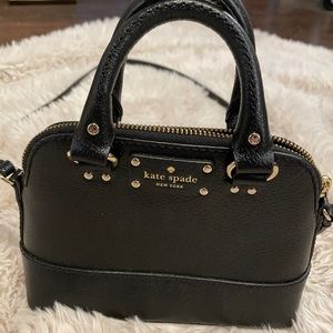 Kate Spade black cross body purse
